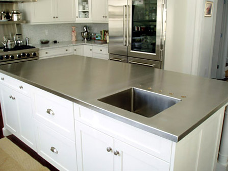 Stainless Steel Kitchen Counters The Oakville Kitchen